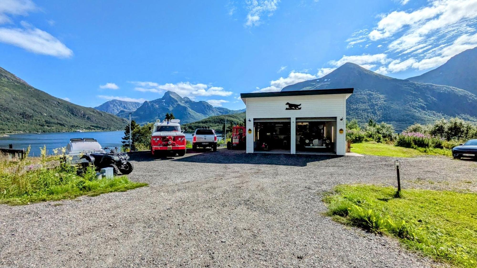 Exclusive And Cosy! Sea And Mountian View - Superfast Wifi, Washer And More Included Sortland Kültér fotó